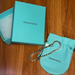Authentic Tiffany & Co. Sterling Silver Venetian Link Bracelet